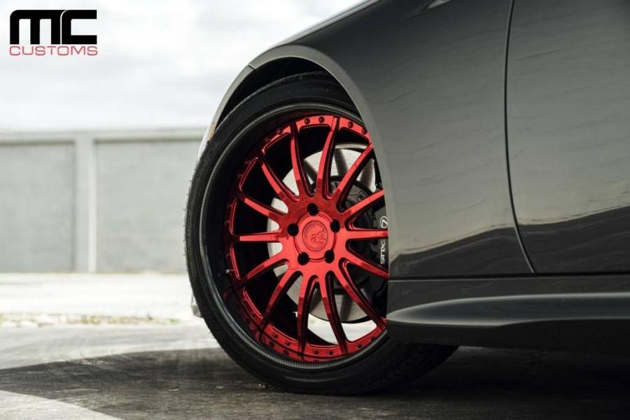 Детали экстерьера Lexus LC500 by MC Customs on AG Wheels 2018 года  (фото 4 из 10)